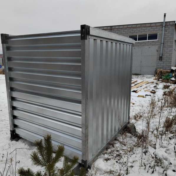 Металлический разборный хозблок Танк в Екатеринбурге фото 4