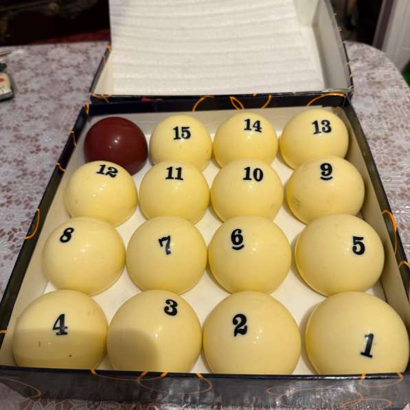 Шары для бильярда