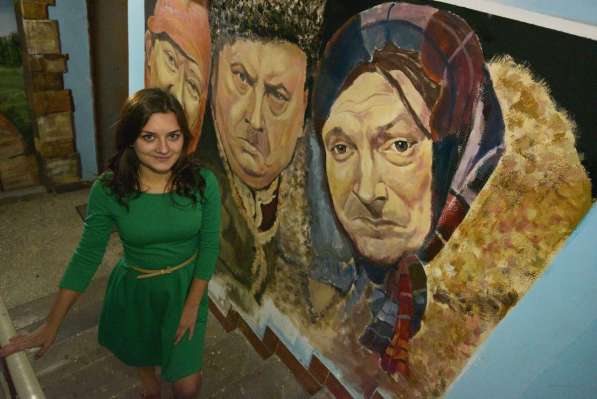 Роспись стен, портрет на заказ в Москве
