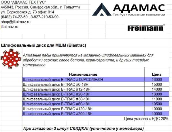 АЛМАЗНЫЙ ИНСТРУМЕНТ в Тольятти фото 6