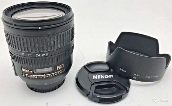 Объектив Nikon nikkor 18-70 1:3,5-4,5G