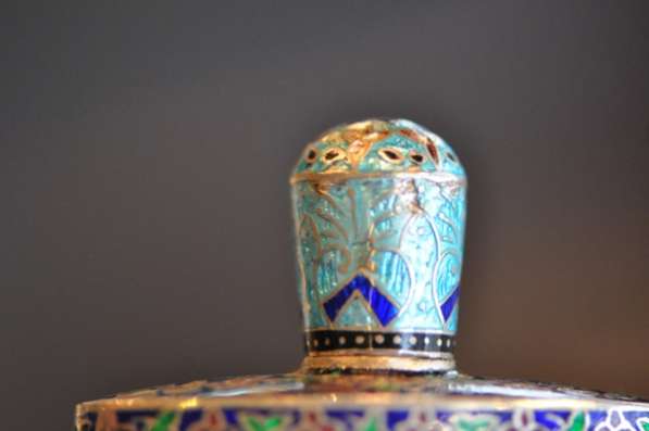 Красивейшая серебряная фляга с эмалью!!! #47н в Ростове-на-Дону фото 4