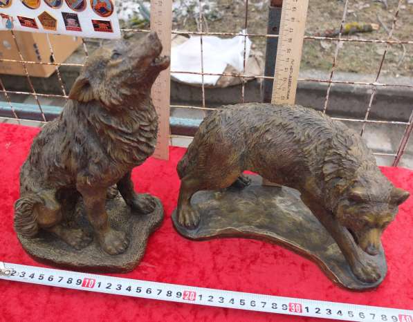 Чугунные статуэтки Волк и волчица, бронзирование в Ставрополе фото 8