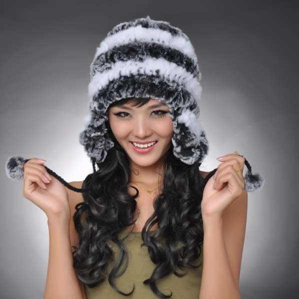 Женская меховая шапка - ушанка "Земфира" в Перми