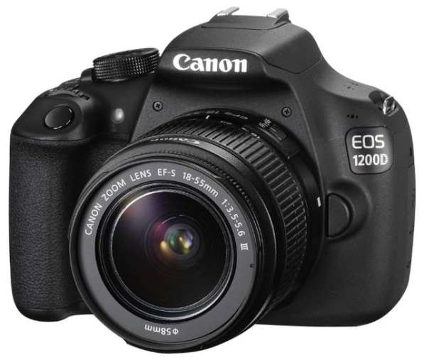 Фотоаппарат цифровой Canon EOS 1200D KIT 18-55 III Black