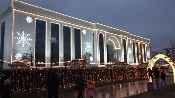 Иллюминация и профильное освещений зданий фасада в фото 3