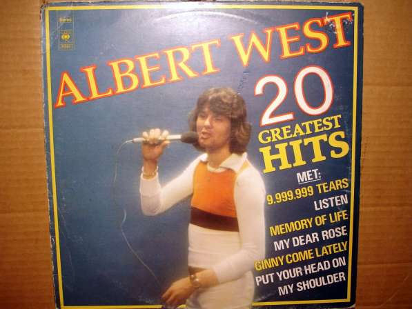 Пластинка виниловая Albert West - 20 Greatest Hits