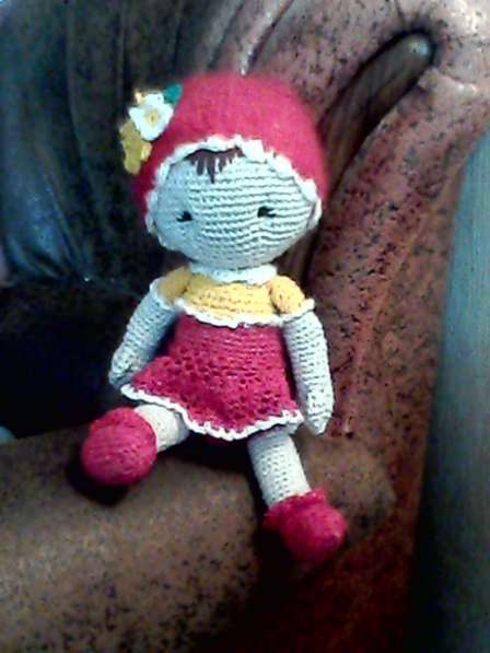 Кукла вязаная игрушка в фото 29