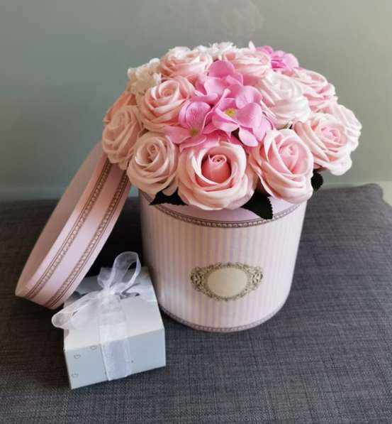 Букет из мыльных роз в Выборге фото 10