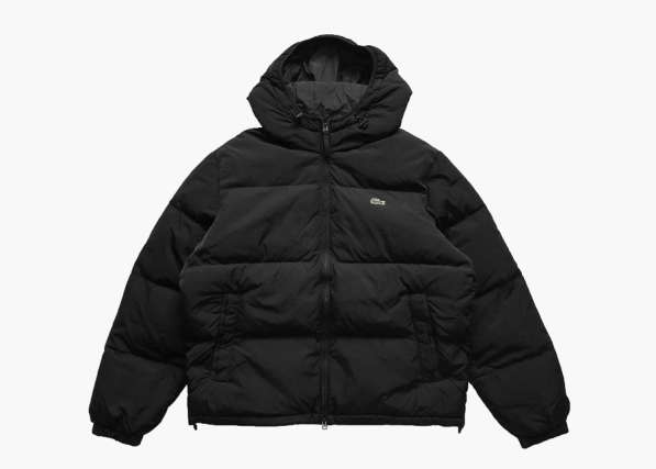 Пуховик Lacoste Short Lightweight Water- Resistant Puffer в Москве фото 7