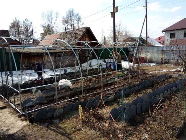 Установка демонтаж теплицы в Новосибирске фото 3