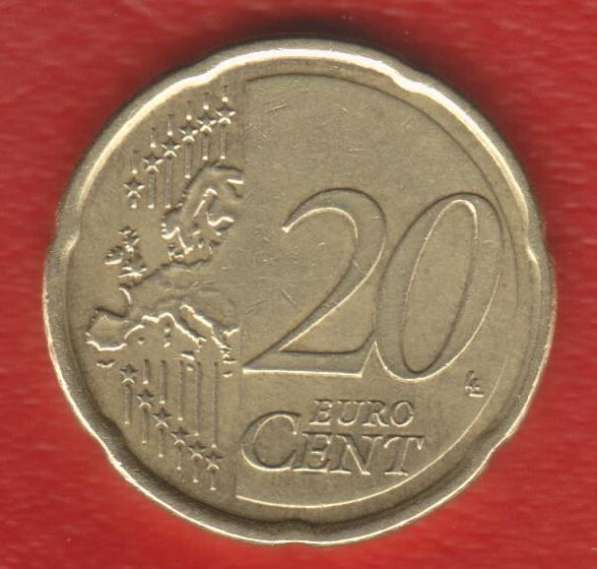ЕВРО Словакия 20 евроцентов цент 2009 г в Орле
