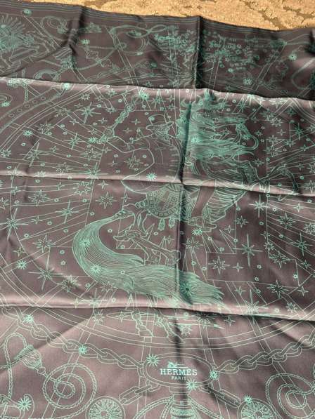 Шелковый платок Hermes в Москве фото 5