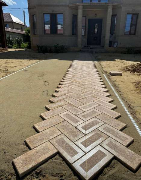 Тротуарная плитка в Москве фото 7