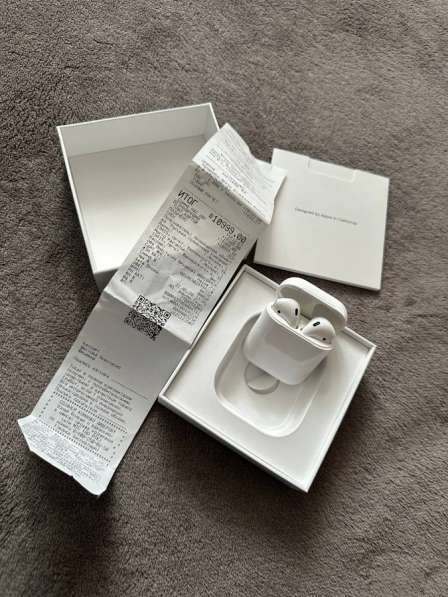 Наушники AirPods 2 оригинал в Москве фото 6