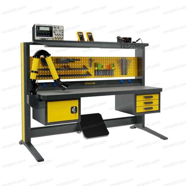 Рабочий стол KronVuz Pro WP-1113-SLV