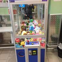 Готовый бизнес аппарат с игрушками кран машина, в Москве