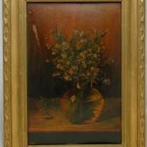 Картина старинная натюрморт Цветы (X514), в Москве