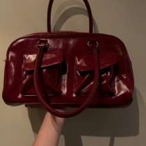 Сумка бордовая, в Москве