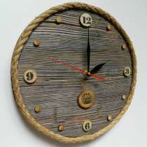 Часы из дерева 290*290 (мм) "Ранчо", в Нижнем Новгороде