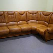 Угловой кожаный диван "Изабель", в Самаре