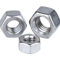 Гайка шестигранная со стопорным кольцом DIN 985 Zn М-8, в Борисоглебске