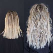 Натуральные волосы на заколках, в Москве