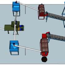 Линия оборудования производства почвосмесей, в Краснодаре