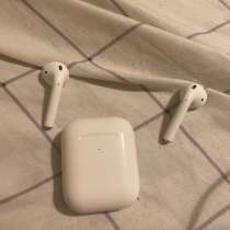 AirPods 2 полный комплект, состояние идеальное, в Санкт-Петербурге