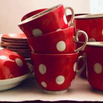Посуда в горох, в Москве