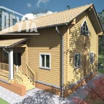 Проект летнего деревянного дома Летний-106, в Москве