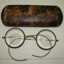 Очки старинные с футляром (Q915), в Москве