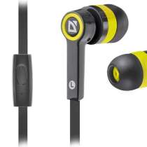 Гарнитура проводная для мобильного телефона Defender PULSE 420 Yellow, в г.Тирасполь