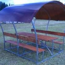 Беседка «Анна» с лавочками и столиком, в Сызрани