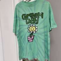 Б/у футболка, зелены цвет, оверсайз, в г.Могилёв