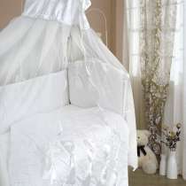 Комплект в кроватку Bombus "Нежность", белый, 7 предметов, в Екатеринбурге