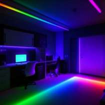 RGB лента, светодиодная лента 5 метров, 12В, IP65 В катушке, в г.Каракол