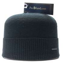 Шапка мужская Polo Ralph Lauren (тонкая) черный, в Москве