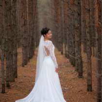 свадебное платье Сшито на заказ Платье со шлейфом, в Костроме