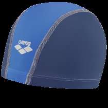 Шапочка для плавания Unix JR Denim/Eolian/White, полиамид, 91279 23, в Сочи