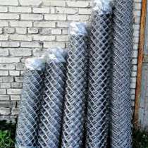 Сетка Рабица оцинкованная в рулонах, в Уфе