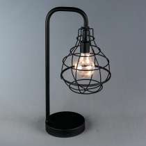 LM-053 Black /6 Светильник декоративный, LED, на батарейках (R3*3) размер 19x14.5x37.5, в Москве