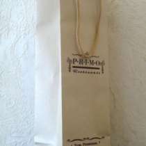 Бумажные пакеты из эфалина для упаковки бутылок с алкоголем, в Туле