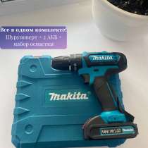 Шуруповерт аккумуляторный новый makita, в Серпухове