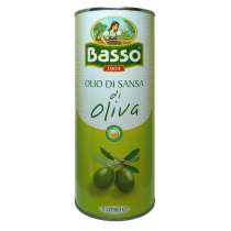 Масло оливковое BASSO OLIO DI SANSA DI OLIVA 1 L, в Санкт-Петербурге