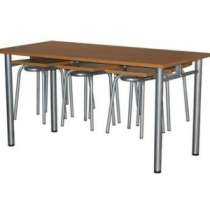 СТОЛ С ПОЛКАМИ ДЛЯ 6-ТИ СТУЛЬЕВ, в Челябинске