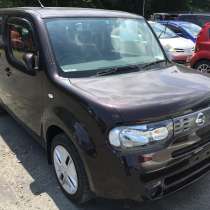 Минивэн nissan cube цвет коричневый без пробега РФ, в Москве