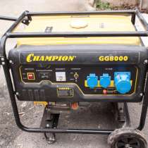 Бензиновый генератор Chempion GG8000 6\6.5квт новый, в Челябинске