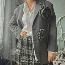 Серый пиджак oversize, в Санкт-Петербурге