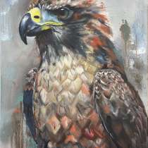 Картина маслом &laquo;Орел&raquo;, в Кировске